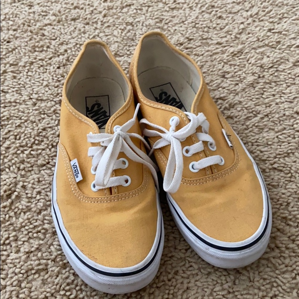 yellow vans